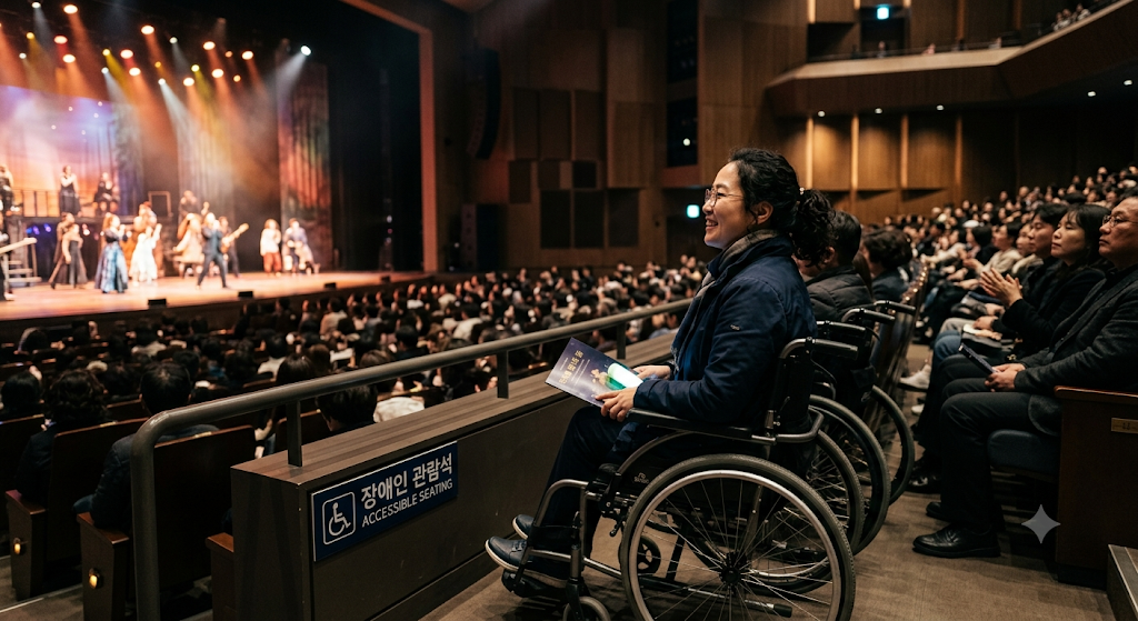 장애인 대피 동선