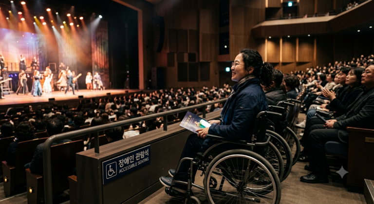 장애인 대피 동선